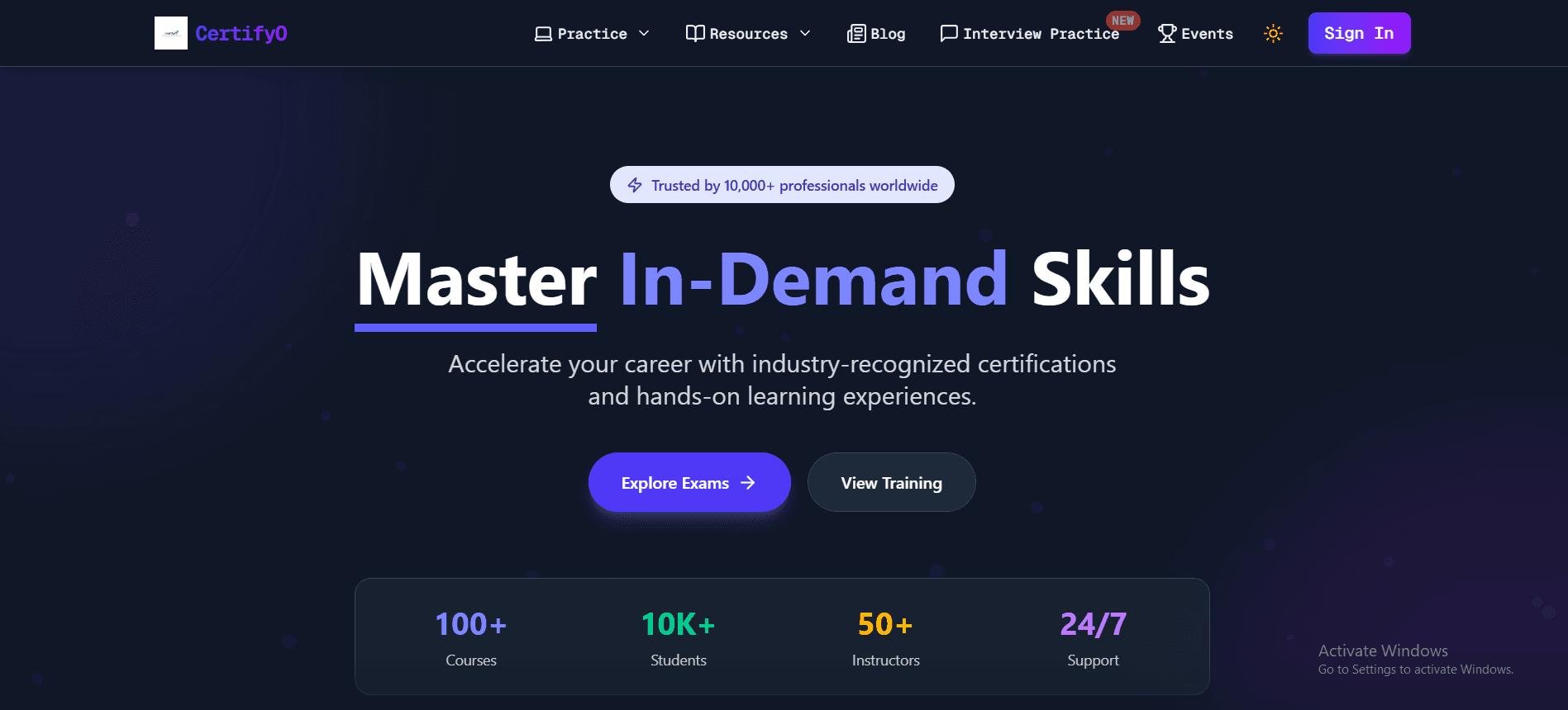 Certifyo - E-Learning Platform